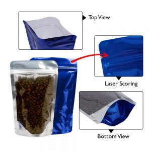 clear mat packaging bag
