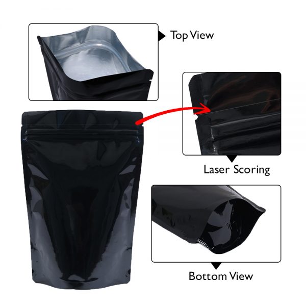 clear mat packaging bag