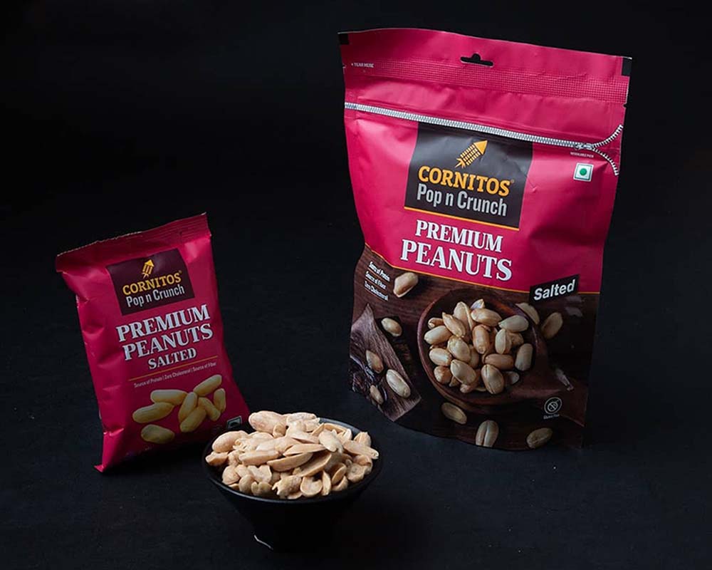 Custom nuts packaging