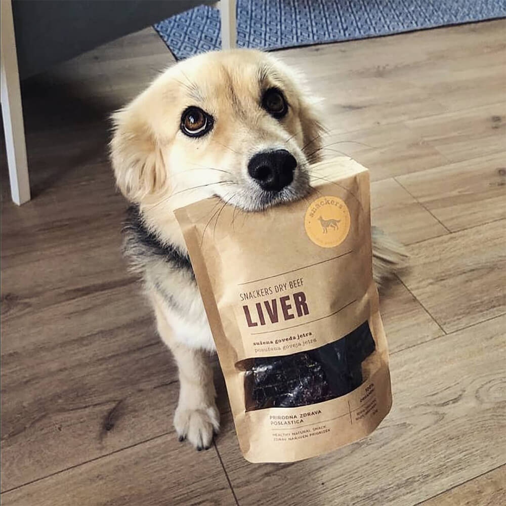 Pet food packaging bag
